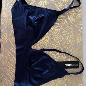 Fashion Nova Blue Minimalist Bra Intimates